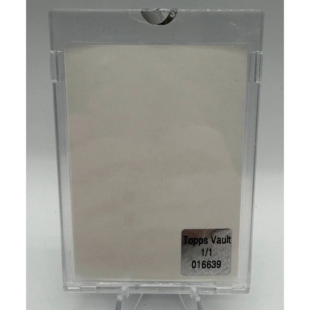 Russell Wilson 1/1 Topps Strata Vault Blank Back‎ Proof NFL Seattle Seahawks
